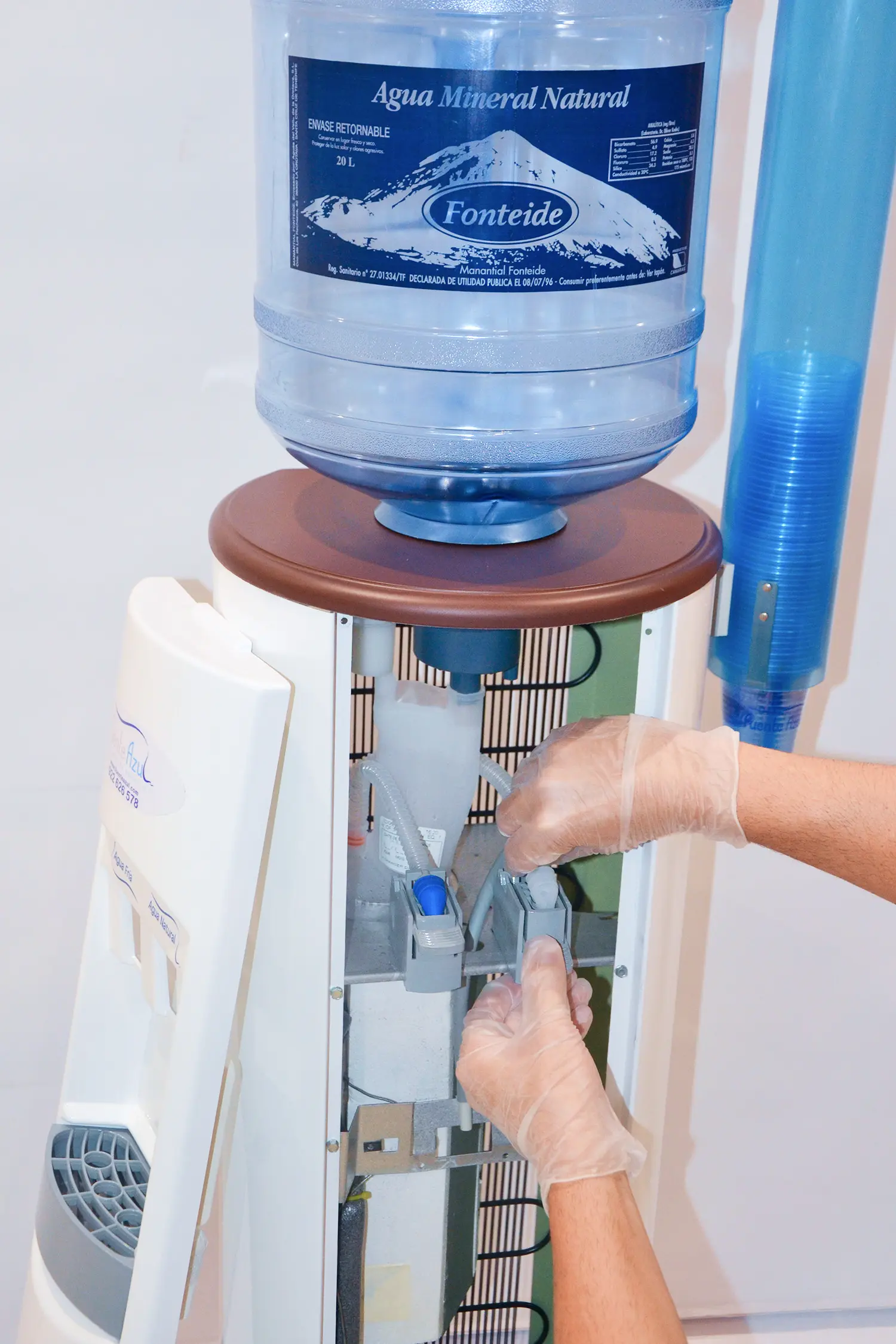 control de calidad agua embotellada